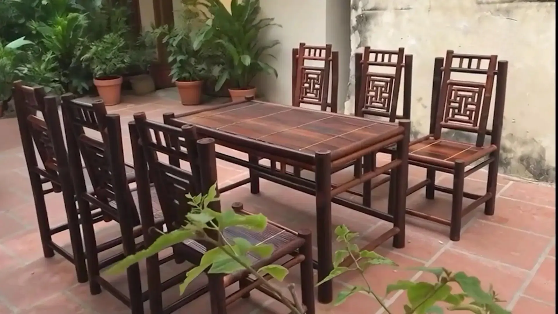 Bàn ghế tre trúc | Made in Hanoi | 24/10/2025